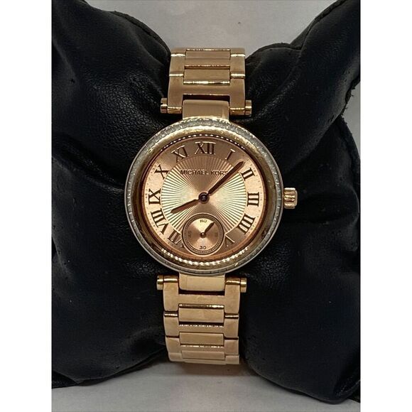 Michael Kors Skylar MK5971 Women Stainless Steel Analog Dial Quartz Watch JK339 main image 5
